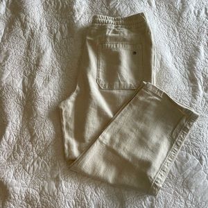 Rag & Bone-Size L twill reed pant, natural